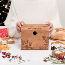 Load image into Gallery viewer, Wooden Recipe Box – Peppers Theme