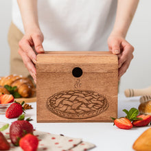 Load image into Gallery viewer, Wooden Recipe Box – Pies &amp; Desserts