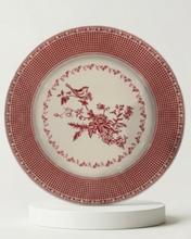 Load image into Gallery viewer, Homestead Red Dinner Plates | set of 4