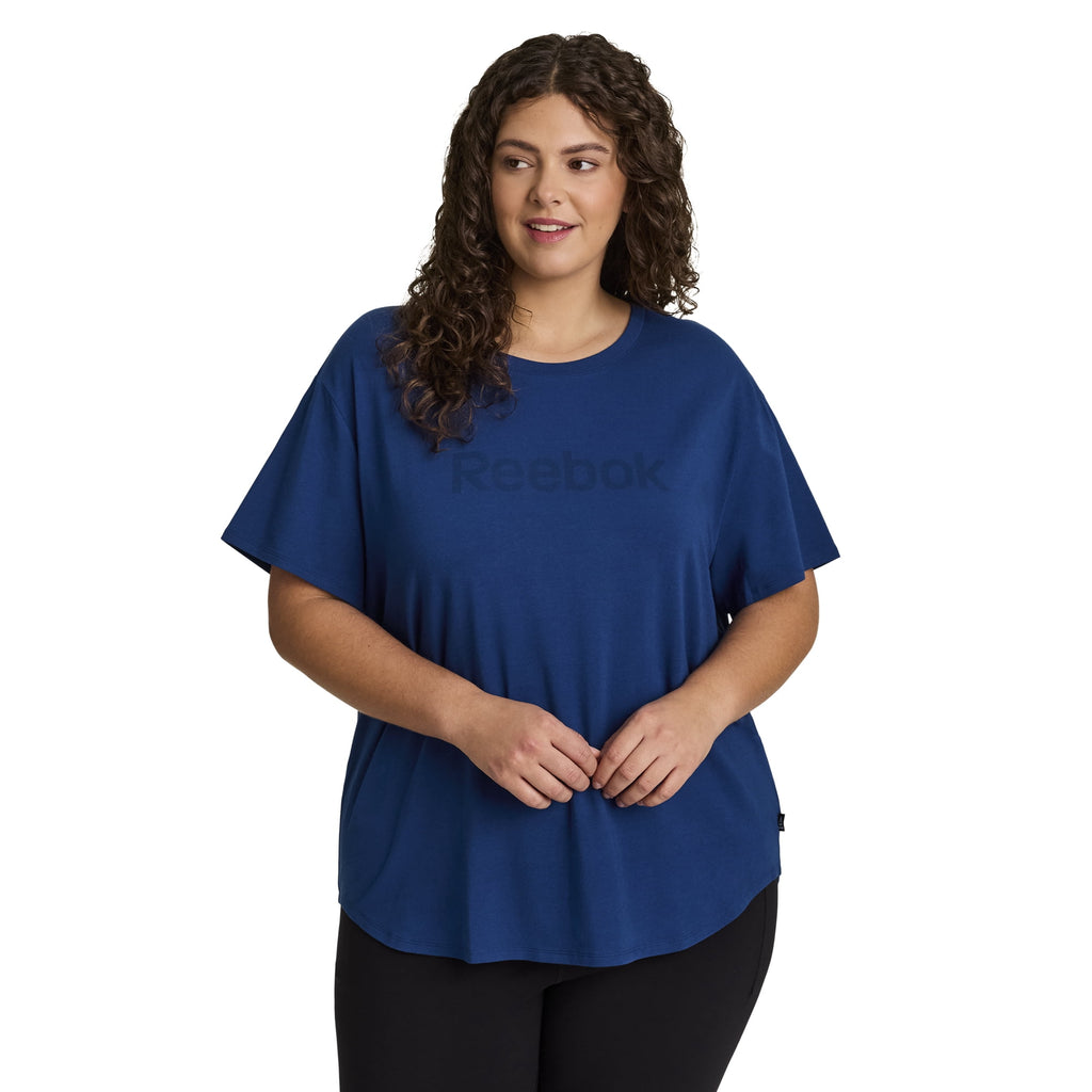 Reebok Women's Identity Short Sleeve Tee, Sizes XS-4X