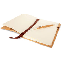 Load image into Gallery viewer, Refillable Cork Journal Book
