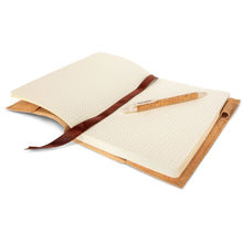 Load image into Gallery viewer, Refillable Cork Journal Book