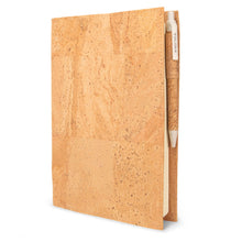 Load image into Gallery viewer, Refillable Cork Journal Book