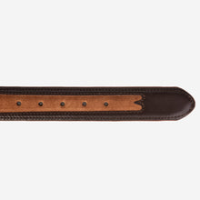 Load image into Gallery viewer, The Regent Brown Leather Belt