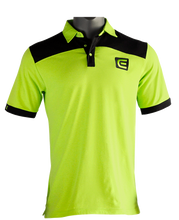 Load image into Gallery viewer, Rockwell Tri-Blend Polo - Green/Black