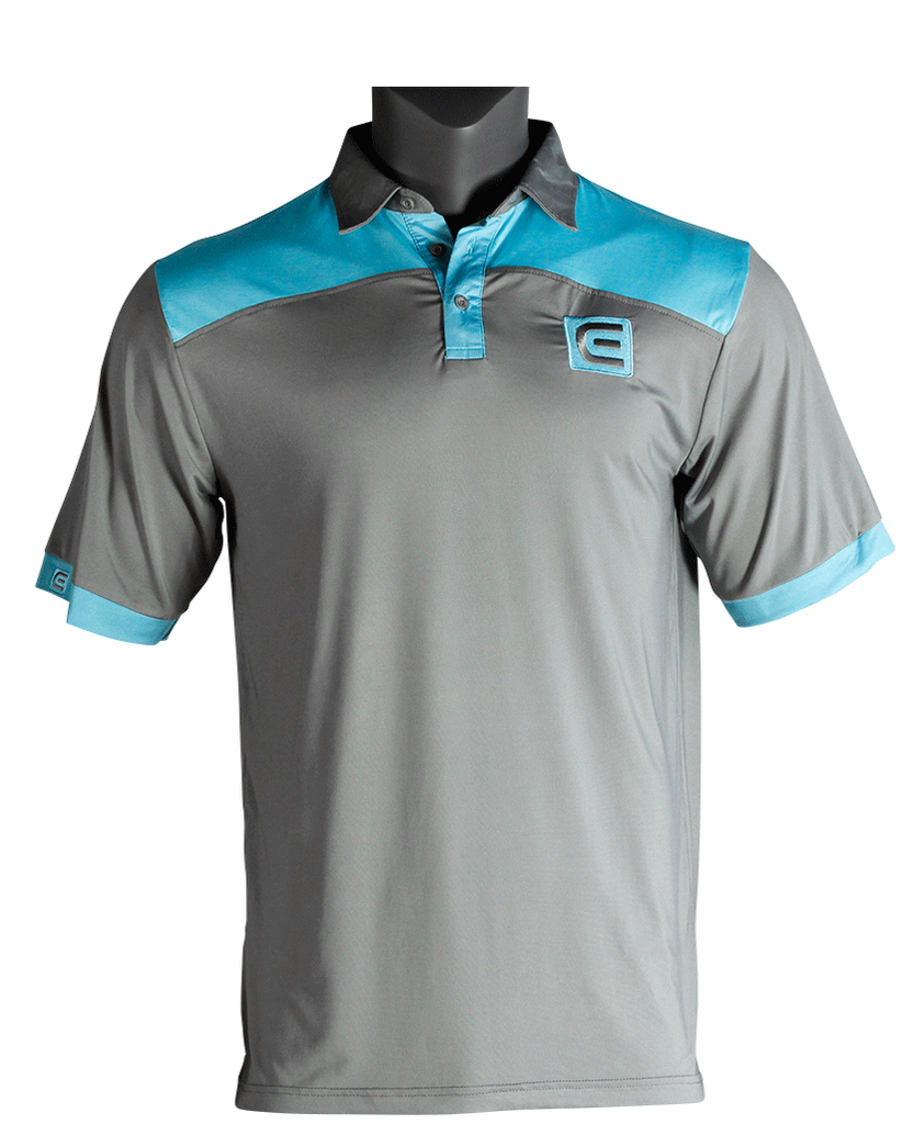 Rockwell Poly-Blend Polo - Gray/Shark