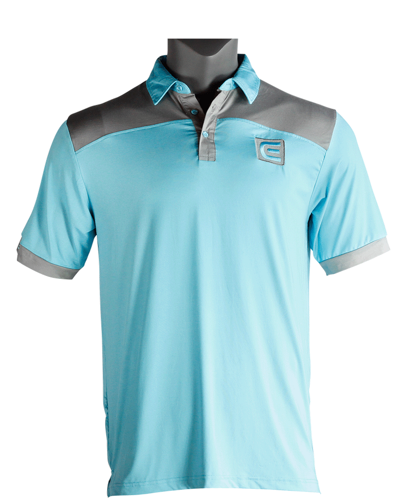 Rockwell Poly-Blend Polo - Shark/Gray