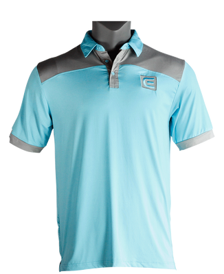 Rockwell Poly-Blend Polo - Shark/Gray