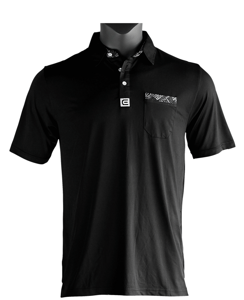 Rockwell Poly-Blend Polo - Black
