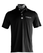 Load image into Gallery viewer, Rockwell Poly-Blend Polo - Black