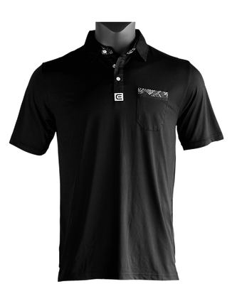Rockwell Poly-Blend Polo - Black