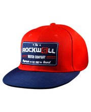 Load image into Gallery viewer, Snapback Freedom Hat Watch Co Red/Navy