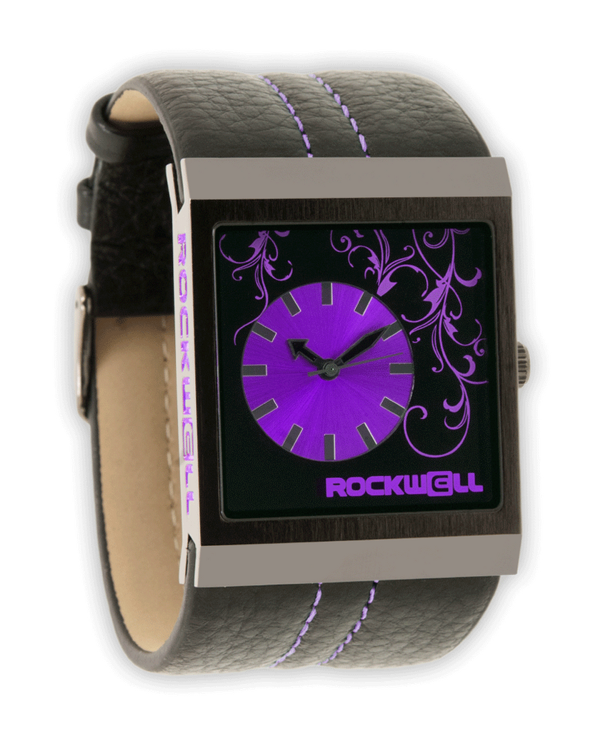 Mercedes (Black/Purple) Watch