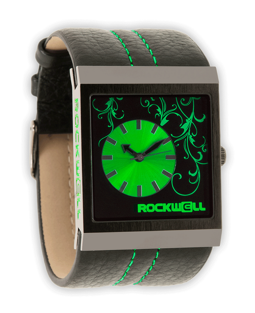 Mercedes (Black/Green) Watch