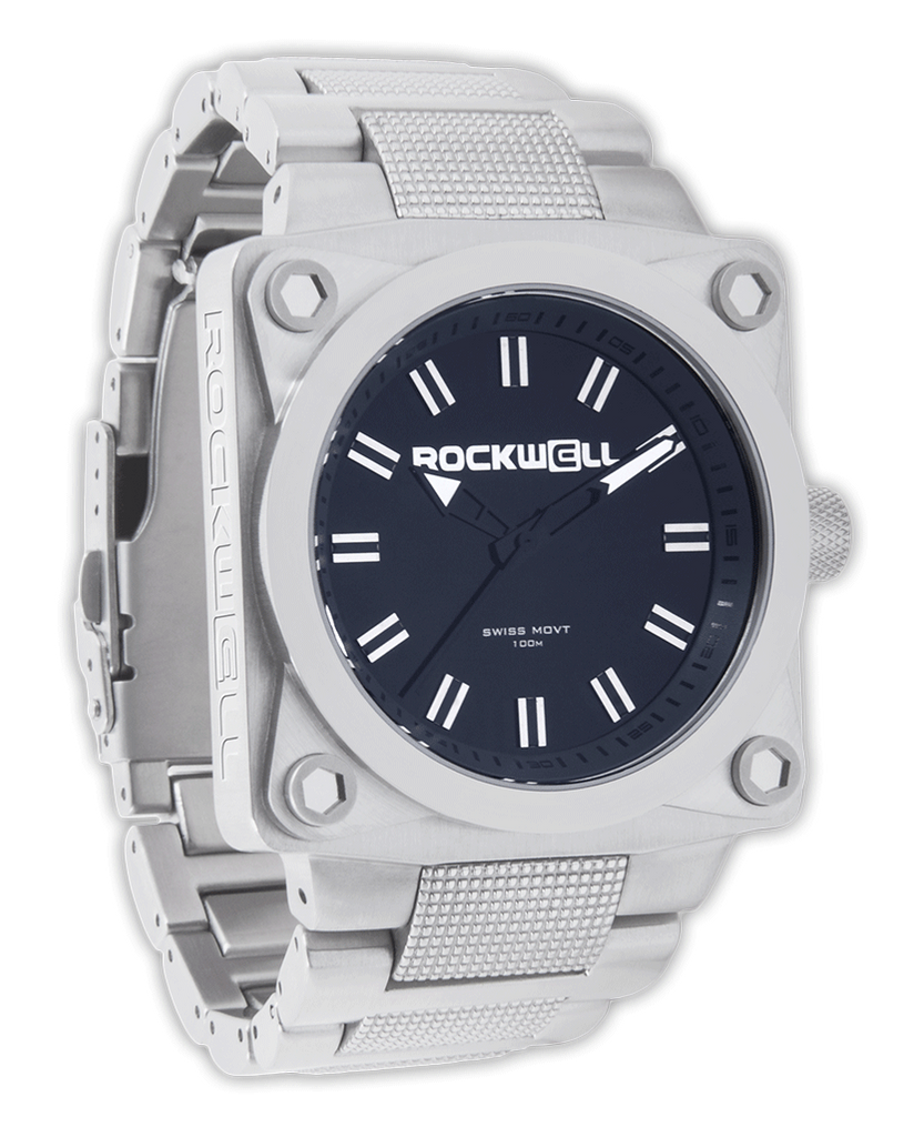 747 (Silver/Black) Watch