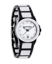 Load image into Gallery viewer, Katelynn (Black/White Ceramic) Watch