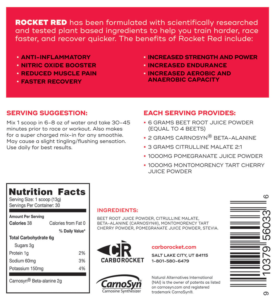 Rocket Red - Pre-Race/Workout Mix