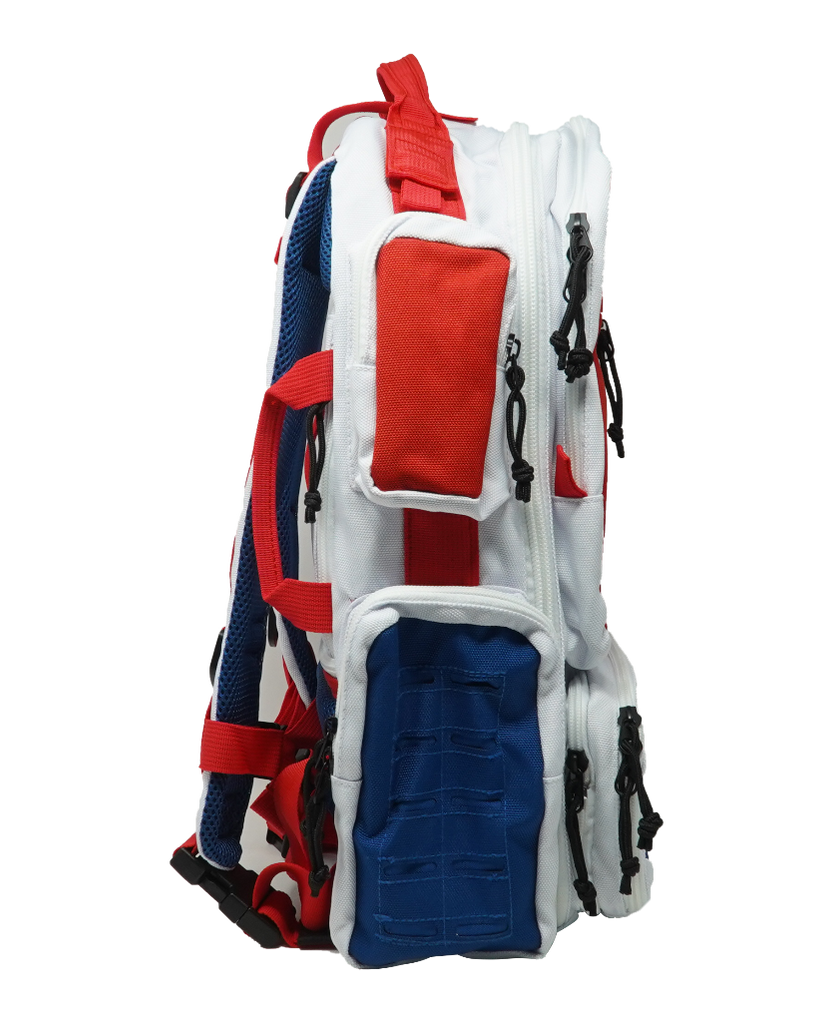 Ruck - 26 Liter Deluxe Backpack (Red White & Blue)