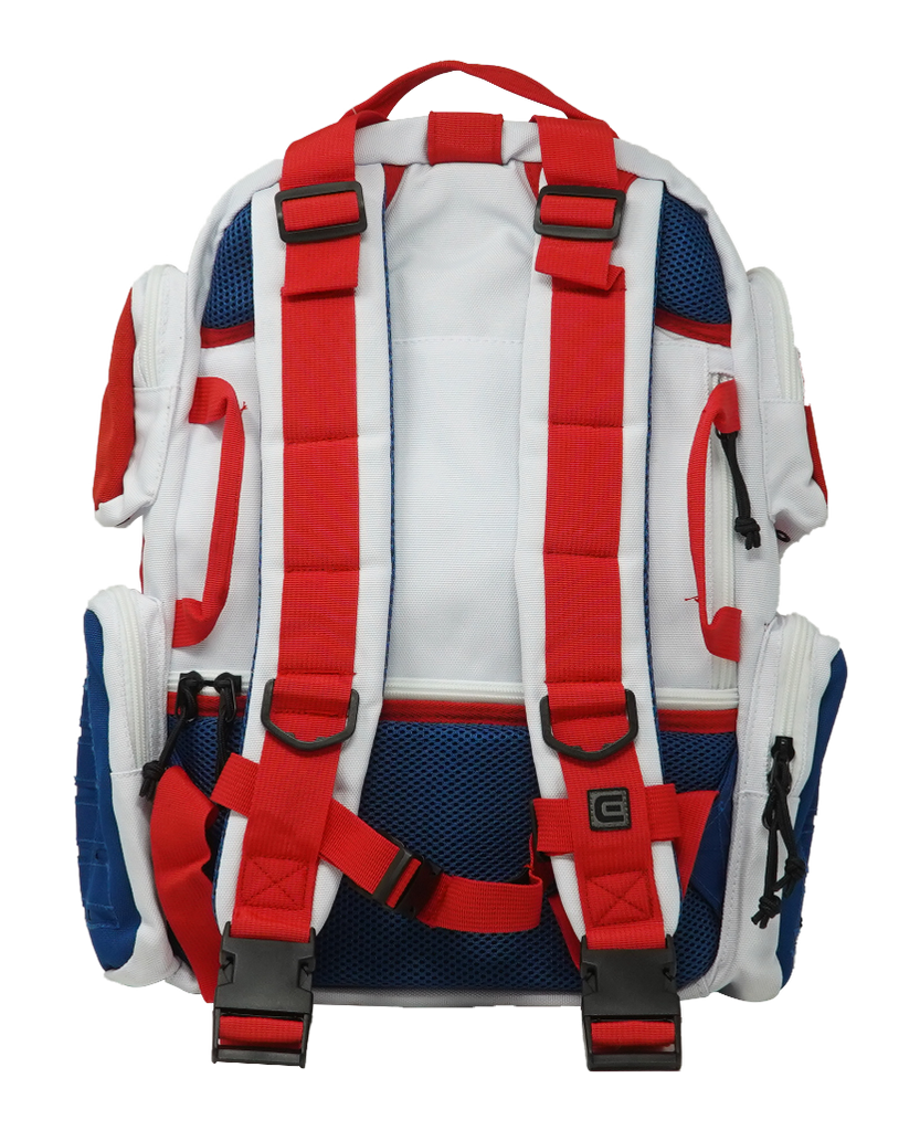 Ruck - 26 Liter Deluxe Backpack (Red White & Blue)