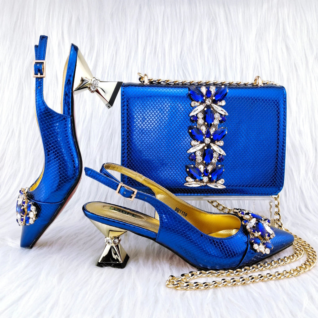 Latest Shoes And Bag Matching Set HGY1-1