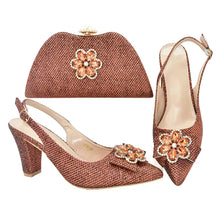 Load image into Gallery viewer, Latest Shoes and Bag Set African Sets NBG45