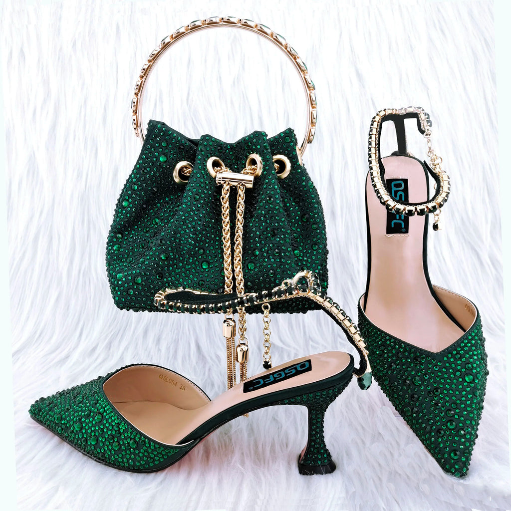 New Arrival Shoes and Bag Set HGY1-26