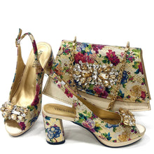 Load image into Gallery viewer, Lastest Italian Ladies Shoes with Matching Bag Set HMA1-4