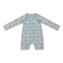 Load image into Gallery viewer, Long sleeves dog fish baby boy summer swimsuit