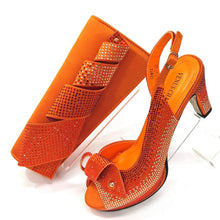 Load image into Gallery viewer, Latest Italian African Shoes And Bag Sets ED117
