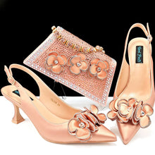 Load image into Gallery viewer, Italian Shoes And Bag Sets For Evening Party ED128