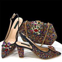 Load image into Gallery viewer, Italian Shoes And Bag Sets HDF1-39