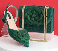 Load image into Gallery viewer, Elegant Lady Shoes And Bag Set EW452
