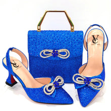 Load image into Gallery viewer, Latest Ladies Shoes and Matching Bag Set ED1-9