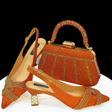 Load image into Gallery viewer, Lastest Italian Style Shoes with Matching Bag Set ED1290