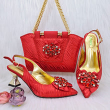 Load image into Gallery viewer, Charming Shoes And Bag Matching Set HRF1-6
