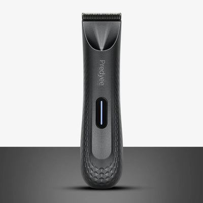 Waterproof Electric Body & Groin Hair Trimmer for Men, Replaceable Ceramic Blade, USB Rechargeable