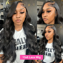 Load image into Gallery viewer, Brazilian Body Wave 13x6 / 360 HD Transparent Lace Front Wig | Pre-Plucked 13x4 Lace Frontal Human Hair Wig for Women