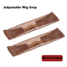 Load image into Gallery viewer, New Invisible Wig Hair Band Plussign Wig Grip Headband For Lace Frontal Wigs 1Pcs/Lot Nude Non-Slip Velvet Wig Band To Hold Wig