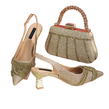 Load image into Gallery viewer, Ladies Italian Design Shoes And Bag Set EDS23