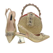 Load image into Gallery viewer, Newest Style Platform Shoes and Matching Bag Set JH654