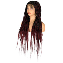 Load image into Gallery viewer, 360 Knotless Box Braids Wig | Super Long | Full Lace | Baby Hair | Synthetic Braids | Black Women