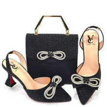 Load image into Gallery viewer, Latest Ladies Shoes and Matching Bag Set ED1-9