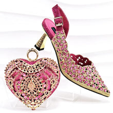 Load image into Gallery viewer, Lastest Italian Ladies Shoes with Matching Bag Set EDBGQ1-3