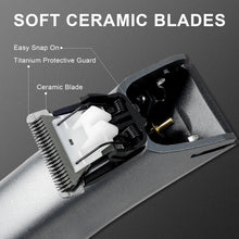 Load image into Gallery viewer, Waterproof Electric Body &amp; Groin Hair Trimmer for Men, Replaceable Ceramic Blade, USB Rechargeable