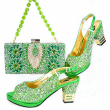 Load image into Gallery viewer, Italian Shoes And Bag Sets HJK1-26