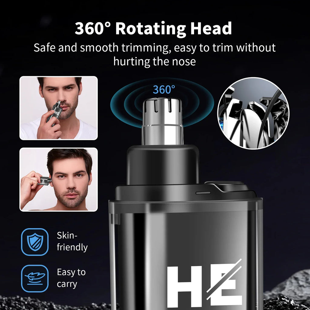 Rechargeable Cordless Electric Hair Clippers & Beard Trimmer Kit for Men – Professional Hair and Body Groomer