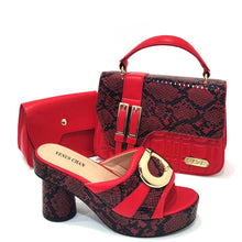 Load image into Gallery viewer, Italian Shoes And Bag Sets HTG1-9