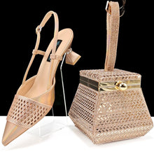 Load image into Gallery viewer, Women Shoes and Bags To Match Set HAS1-32