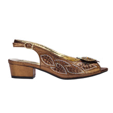 Load image into Gallery viewer, Elegant Low Heels Ladies Shoes And Bag Set - ED110