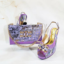 Load image into Gallery viewer, Charming Shoes And Bag Matching Set HN1-1